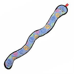 Rosewood Plush Squeaky Snake Dog Toy - 69 cm