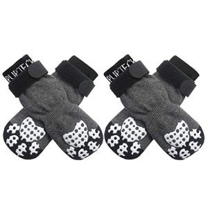 PUPTECK Anti-Slip Dog Socks for Paws