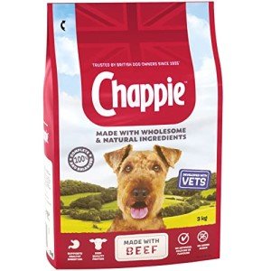 Chappie Beef & Wholegrain Dry Dog Food 3kg