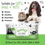 Biodegradable Dog Grooming Wipes - Fragrance Free