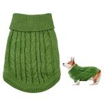 Cozy Knitted Turtleneck Sweater for Small Dogs