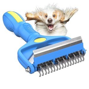Decyam 3-in-1 Dog Grooming Brush for Shedding