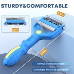 Decyam 3-in-1 Dog Grooming Brush for Shedding