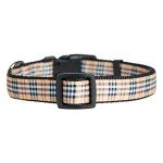 YUDOTE Adjustable Black Nylon Dog Collar for Small Dogs