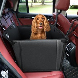 Stable Waterproof Dog Car Seat for Large Dogs