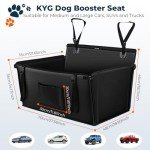 Stable Waterproof Dog Car Seat for Large Dogs
