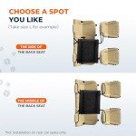 Stable Waterproof Dog Car Seat for Large Dogs