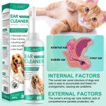 Frovetani Ear Cleaner for Dogs and Cats 120ml