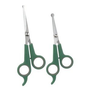 2 Pack Safety Round Tip Dog Grooming Scissors