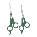 2 Pack Safety Round Tip Dog Grooming Scissors