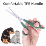 2 Pack Safety Round Tip Dog Grooming Scissors