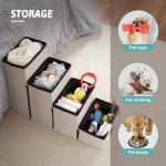 Cozy Kiss Foldable Dog Stairs with Storage