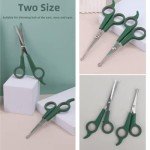 2 Pack Safety Round Tip Dog Grooming Scissors