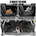 Plutus Pet Waterproof Dog Car Seat Cover Hammock