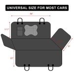 Plutus Pet Waterproof Dog Car Seat Cover Hammock