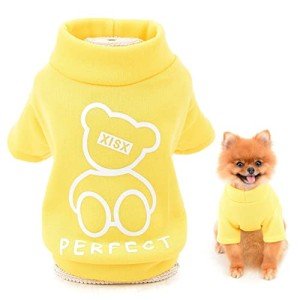 Cute Cartoon Puppy Fleece Sweatshirt for Small Dogs