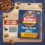 BAKERS Beef Dry Dog Food 1kg (Pack of 5)