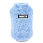 Cozy Sherpa Fleece Dog Sweater Vest - Blue