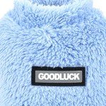 Cozy Sherpa Fleece Dog Sweater Vest - Blue
