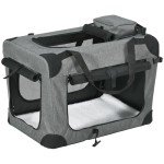 PawHut Portable Foldable Pet Carrier for Small Dogs
