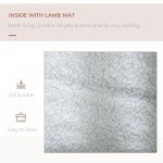 PawHut Portable Foldable Pet Carrier for Small Dogs