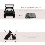 PawHut Portable Foldable Pet Carrier for Small Dogs