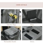 PawHut Portable Foldable Pet Carrier for Small Dogs