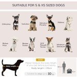 PawHut Portable Foldable Pet Carrier for Small Dogs