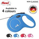 Flexi Classic Blue Retractable Dog Lead 5m