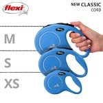 Flexi Classic Blue Retractable Dog Lead 5m