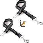 Adjustable Dog Seat Belts for Cars - 2 Pack