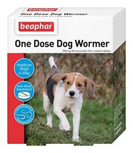 Beaphar Wormer for Medium Dogs - 4 Pack