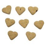 Grain Free Heart-Shaped Turkey & Cranberry Dog Treats