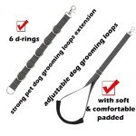 Adjustable Dog Grooming Belly Band & Loop Set