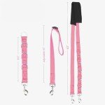 Adjustable Dog Grooming Harness - Pink Strap Set