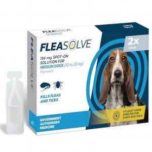 Flea Control Treatment for Medium Dogs - 2 Pack