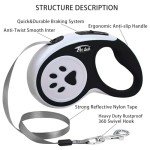 VELIGOOD 16FT Retractable Dog Lead for Small Dogs