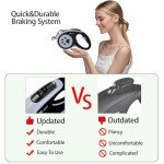 VELIGOOD 16FT Retractable Dog Lead for Small Dogs