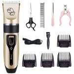 BOWONG Cordless Dog Clippers with Grooming Kit