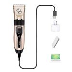 BOWONG Cordless Dog Clippers with Grooming Kit