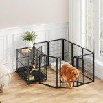 Yaheetech 16-Panel Portable Dog Playpen