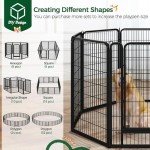 Yaheetech 16-Panel Portable Dog Playpen