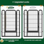 Yaheetech 16-Panel Portable Dog Playpen