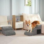 YunNasi Non-Slip Dog Steps for Beds & Sofas