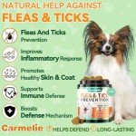 Carmelie Natural Flea & Tick Chews for Dogs
