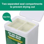 Extra Large Dog Ear Cleaning Wipes – 100 Pack