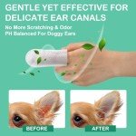 Extra Large Dog Ear Cleaning Wipes – 100 Pack