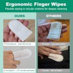 Extra Large Dog Ear Cleaning Wipes – 100 Pack