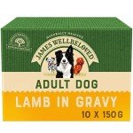 James Wellbeloved Hypoallergenic Lamb in Gravy 10 Pouches