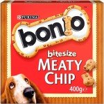 Bonio Bitesize Meaty Chip Dog Food, 400g 5-Pack